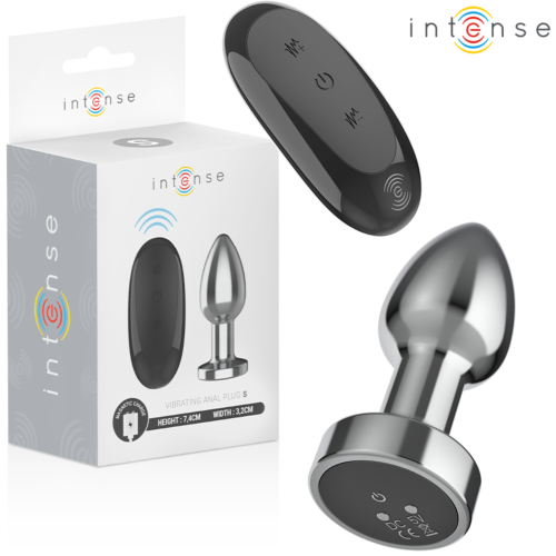 Plug Anal Plug INTENSE s ovládáním a 10 režimy vibrací