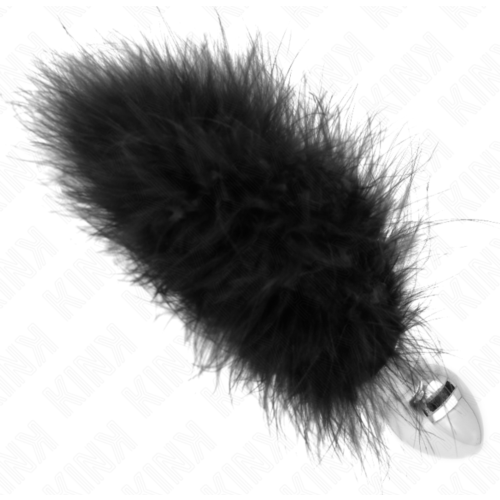 Plug Anální KINK s Ocasem 11x7 cm pro Zábavu