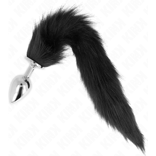 Plug Anal KINK L s umělým ocasem 10x4 cm