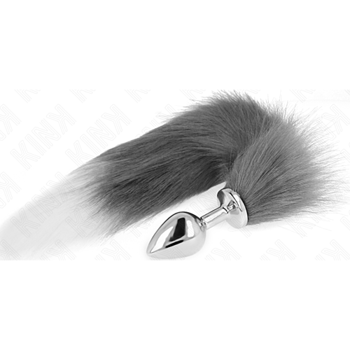 Plug anální KINK M s syntetickou ocasem