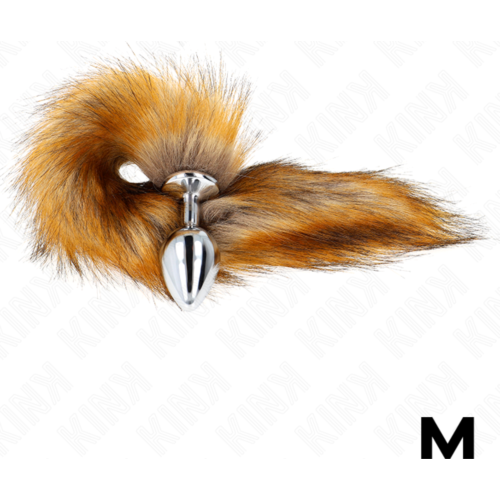 Plug anal KINK M s syntetickým ocáskem