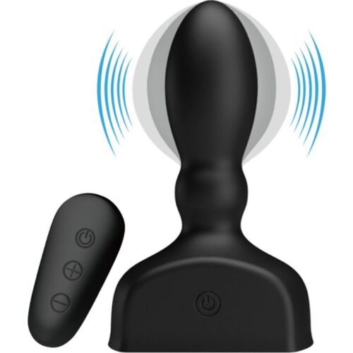 Plug anal inflabil MR PLAY s dálkovým ovládáním