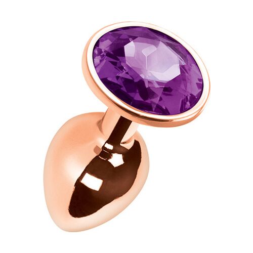 Anální plug S Pleasures Metal MEI pro začátečníky