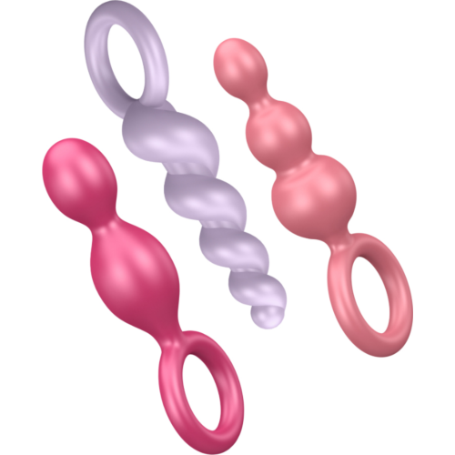 Anální plugy Satisfyer Set 3 velikosti pro začátečníky