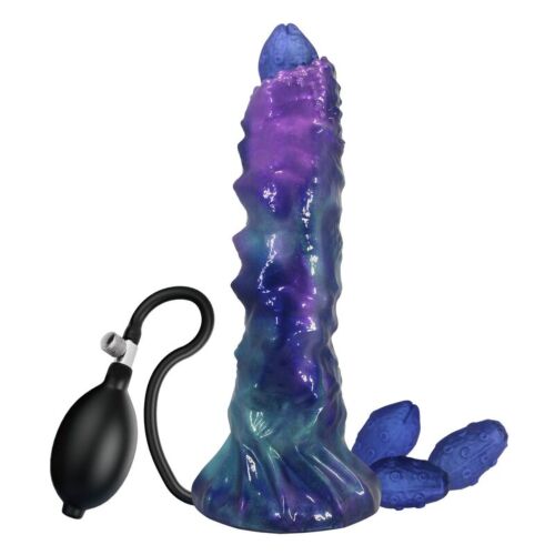 Dildo POWER MONSTERS DUSKWALKER SENTINEL 23 cm s možností nafouknutí