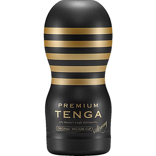 Masturbátor Tenga Premium Vacuum Cup Strong s intenzivním sáním
