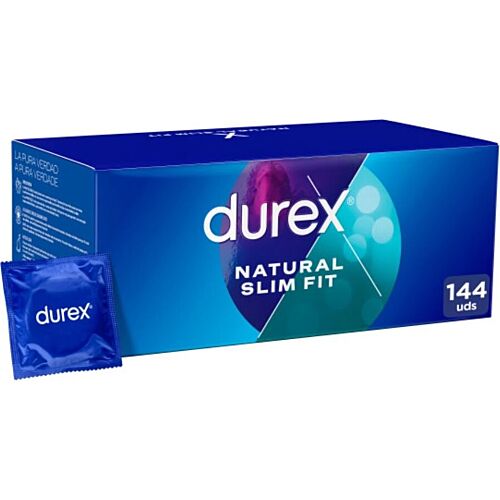 Kondom DUREX NATURAL SLIM FIT 144 kusů