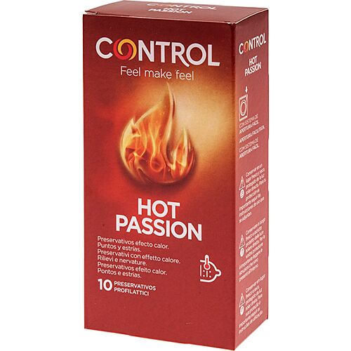 Kondomy Control Hot Passion s hřejivým efektem