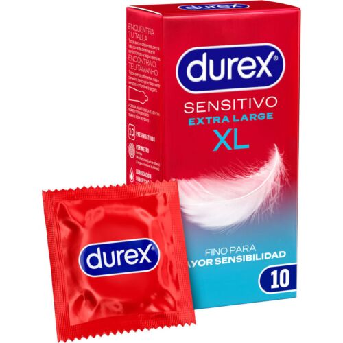 Kondomy Durex Sensitivo XL - Větší velikost a tenkost