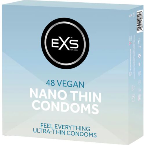 Kondomy Exs Nano Thin 48 ks s větší citlivostí