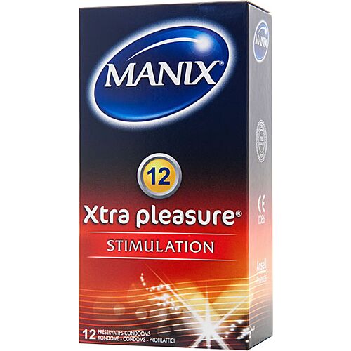 Kondomy Manix Xtra Pleasure s další stimulací
