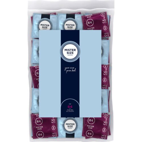 Kondomy MISTER SIZE XXL 64 mm - Přirozené padnutí
