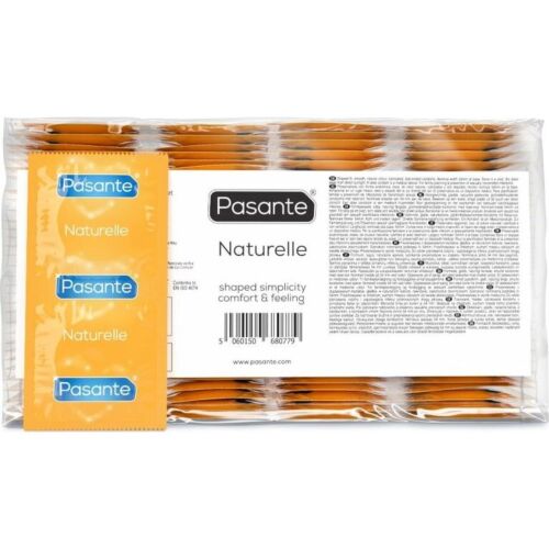 Kondomy Pasante Naturelle 144 ks kónické
