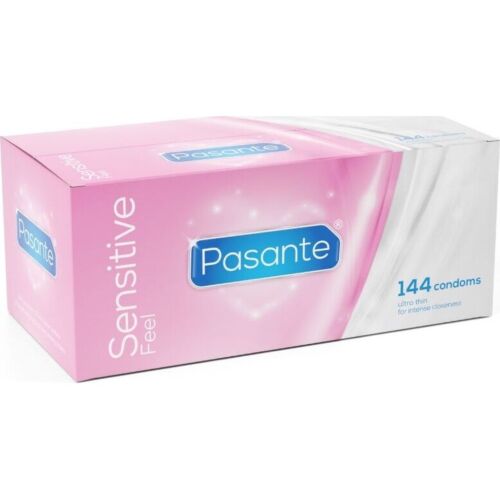 Kondomy Pasante Sensitive ultra tenké 144 ks