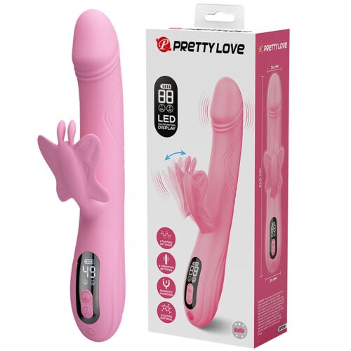 HIGH TECH BELLA Rabbit vibrátor s LED