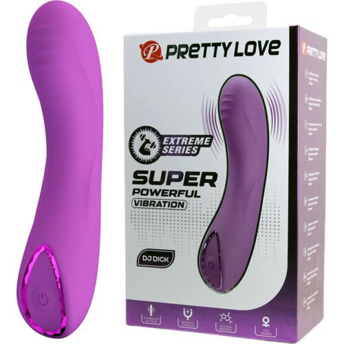Vibrátor Pretty Love DJ Dick s elegantním designem