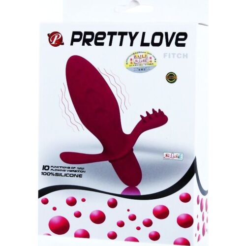 Masážní přístroj Pretty Love Flirtation s dvojí stimulací