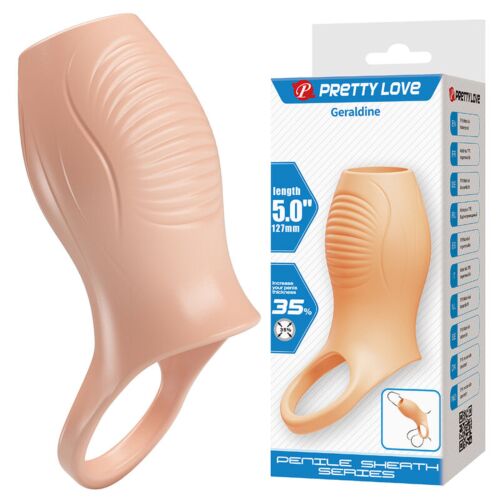 Prodloužení penisu FOR HIM Geraldine s ergonomickým designem