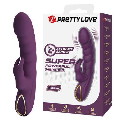 Vibrátor HIGH TECH PRETTY LOVE HARPER s 10 funkcemi