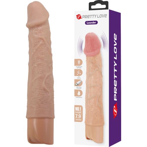 Vibrátor Pretty Love Leander s flexibilním designem