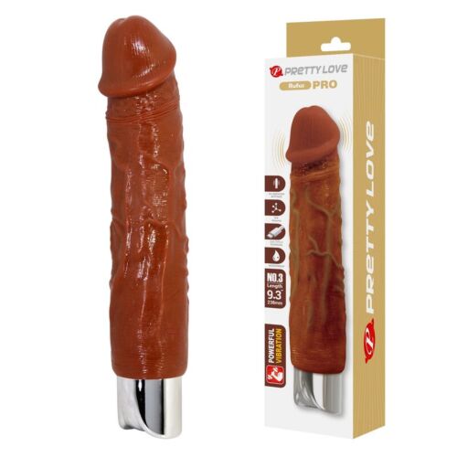 DILDOS PRO realistický vibrátor 23,5 cm