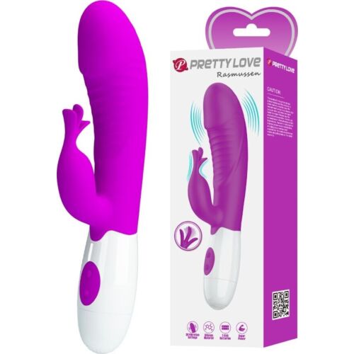 Vibrátor Pretty Love Rasmussen s dvojitou stimulací