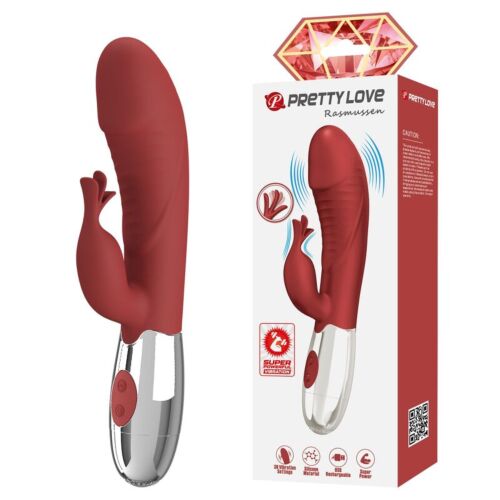 Vibrátor HIGH TECH ROSEWOOD Rabbit 30 funkcí