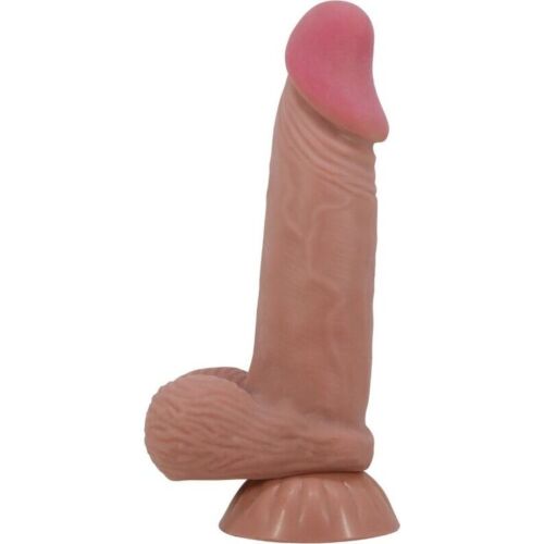 Dildo PRETTY LOVE Sliding Skin 19,4 cm s přísavkou