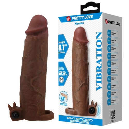 DILDOS XERXES vibrační návlek