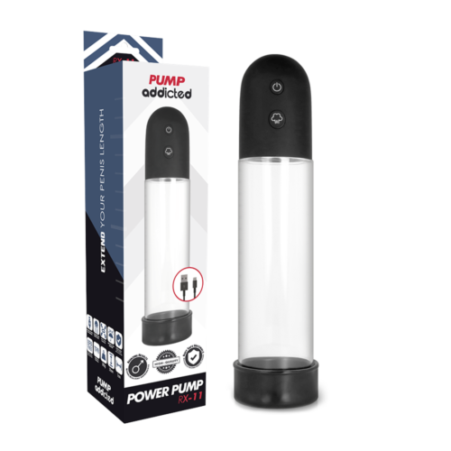 Automatická pumpa pro zvětšení penisu PUMP ADDICTED RX11