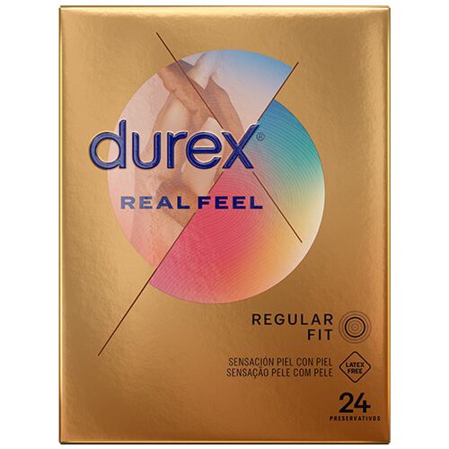 Kondomy Durex RealFeel 24ks - Přirozený pocit