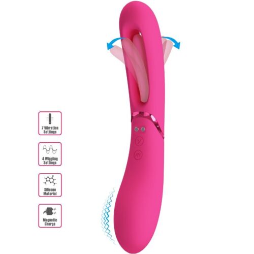 Vibrátor ROMANCE Lexie s pohyblivou stimulací bodu G