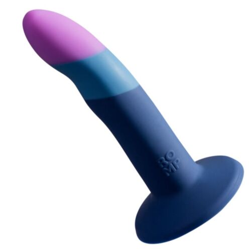Dildo ROMP Piccolo s trojbarevnou přísavkou