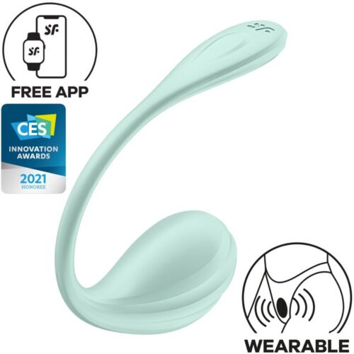 Vibrátor Satisfyer Smooth Petal s aplikací