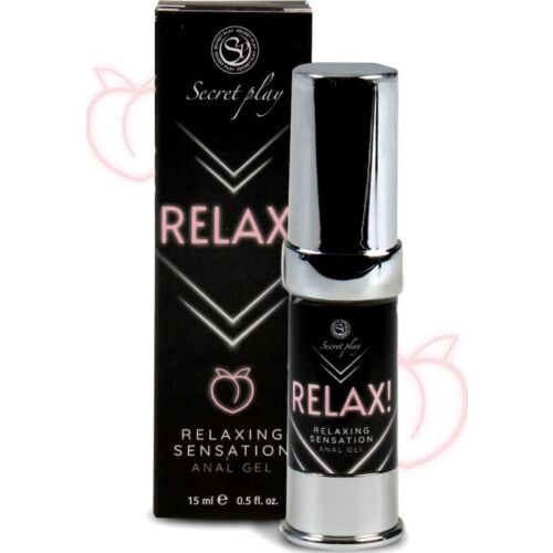 Lubrikant Secretplay Gel Anal Relax 15 ml pro uvolnění