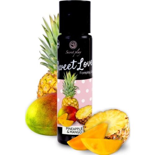 Lubrikant Secretplay Mango & Piña 60 ml - 100% Comestibilní