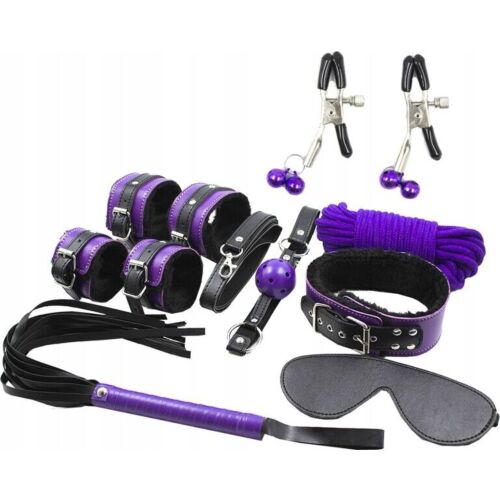 Set Bondage SECRETPLAY 8PCS pro začátečníky i pokročilé