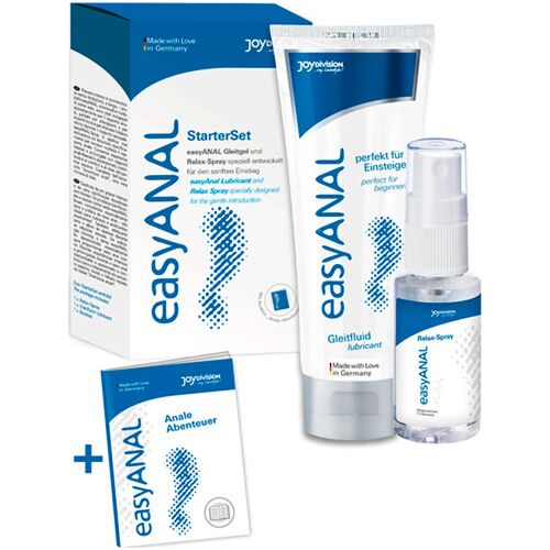 Lubrikant JOYDIVISION EASYANAL | set pro anální stimulaci