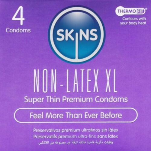 Kondomy SKINS XL | Hypoalergenní a veganské