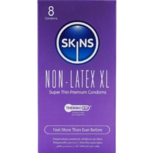 Kondomy SKINS XL bez latexu s přírodním pocitem