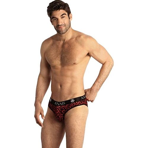 Kalhotky ANAIS MEN TRIBAL SLIP XL s potiskem zvířat