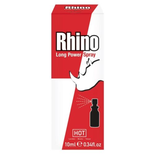 Sprej na zpoždění HOT Rhino 10ml pro kontrolu vzrušení