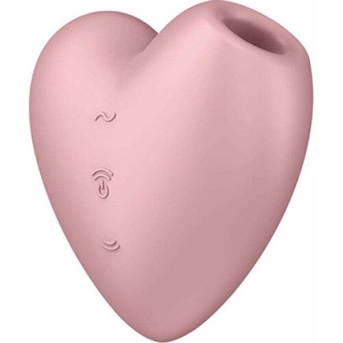 Sací Satisfyer Cutie Heart s vibracemi