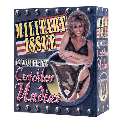 Tanga Pipedream vojenský styl pro ženy