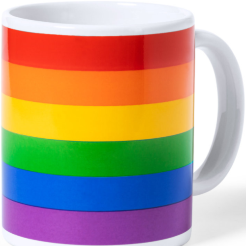 Taza PRIDE s vlajkou LGBT