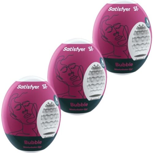 Masturbátor Satisfyer EGGS Bubble s Hydro-Active materiálem