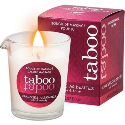 Vela de masáže RUF Taboo s aroma helecho