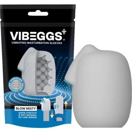 Masturbátor Vibeggs Blow Misty s vibrací