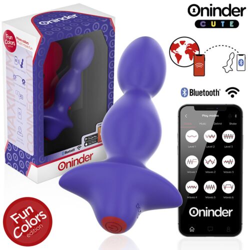 Vibrátor ONINDER CUTE s ovládáním v aplikaci a 9 režimy