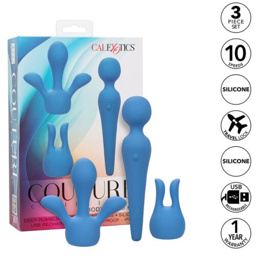 Vibrátor Calexotics WAND Couture Kit s 10 rychlostmi